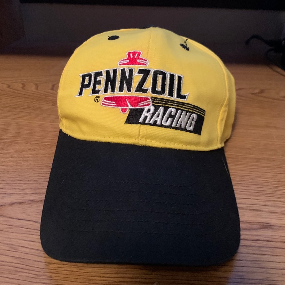 Pennzoil Racing vintage hat leather adjustable